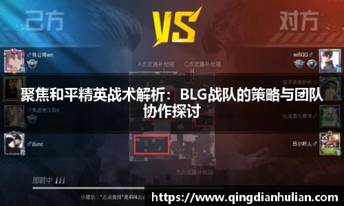 聚焦和平精英战术解析：BLG战队的策略与团队协作探讨